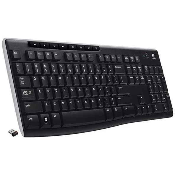 Logitech K270 Siyah Kablosuz Q Klavye - Resim 2