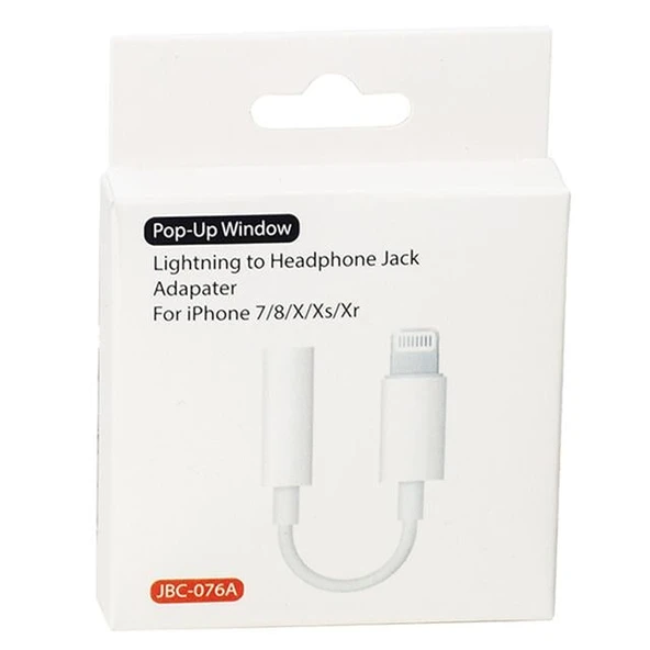 Powermaster İphone Lightning To Kulaklık Jack Çevirici Kablo  JBC-076A - Resim 4