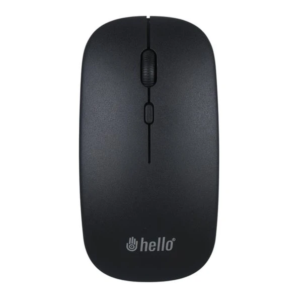 Hello HL-19092 USB 2.4Ghz 1600DPI Kablosuz Mouse - Ergonomik Tasarım - Resim 3