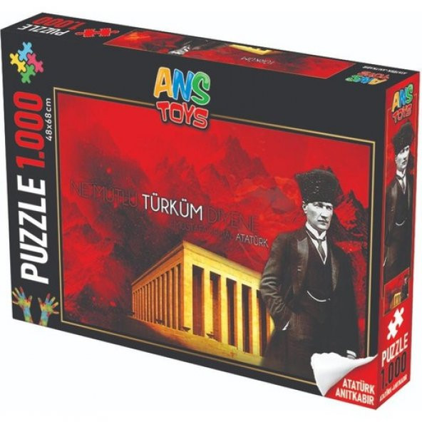 ANS Toys Puzzle 1000 Prç - ATATÜRK ANITKABİR - 2