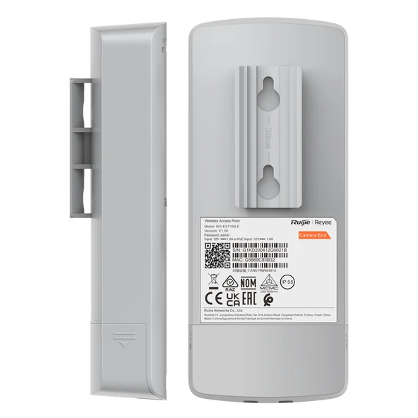 Ruijie RG-EST100-E 2.4Ghz Çift Akışlı 500 Metre Kablosuz Köprü (Dual-Stream Wireless Bridge) - 2