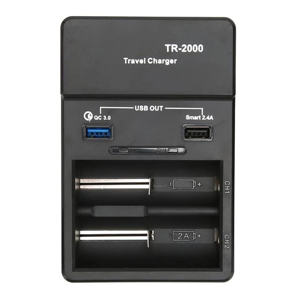 Liitokala TR-2000 Pil Şarj Cihazı - 3