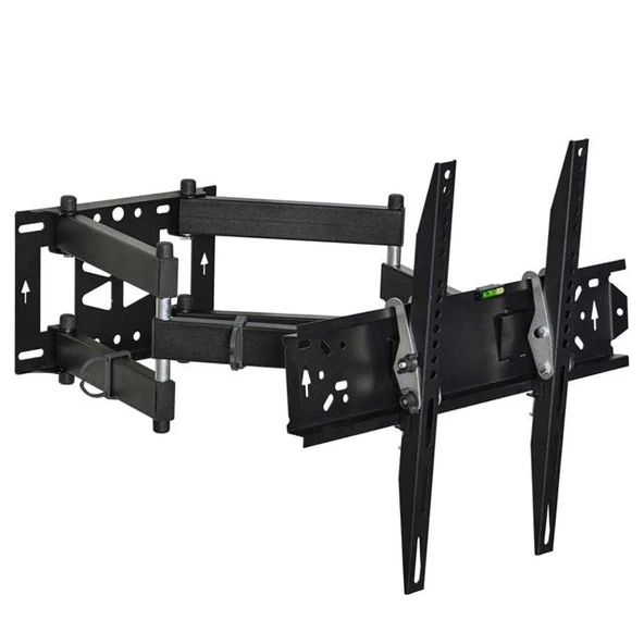 Vontech VT-952 HC Pro 55-98'' Çift Kollu Kilitli Hareketli Televizyon Duvar Askı Aparatı - 2