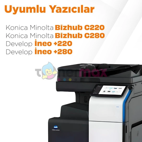 Konica Minolta Bizhub C220 Muadil Toner / TN216 - 3