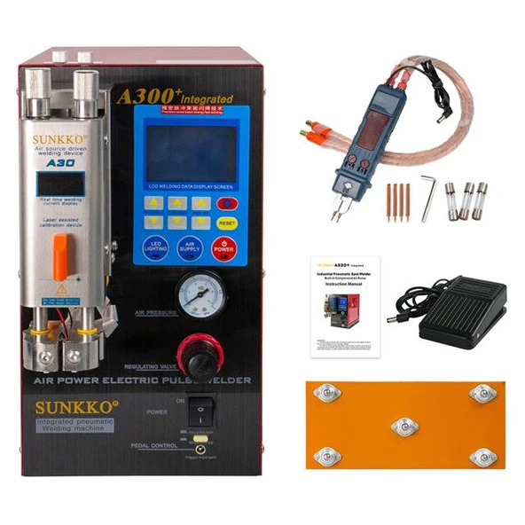 Sunkko A300+ Pil Punto Kaynak Makinesi Ve 73B Kaynak Kalemi - 6