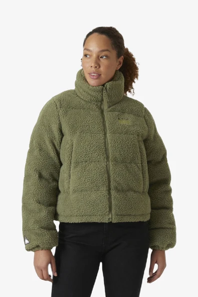 Helly Hansen Helly Hansen W Yu Teddy Pile Kadın Yeşil Mont 54065-421