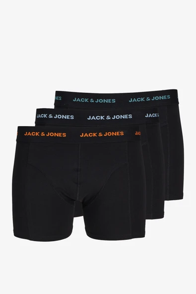 Jack & Jones Jacmarvın Erkek Siyah Boxer 12263876-Black