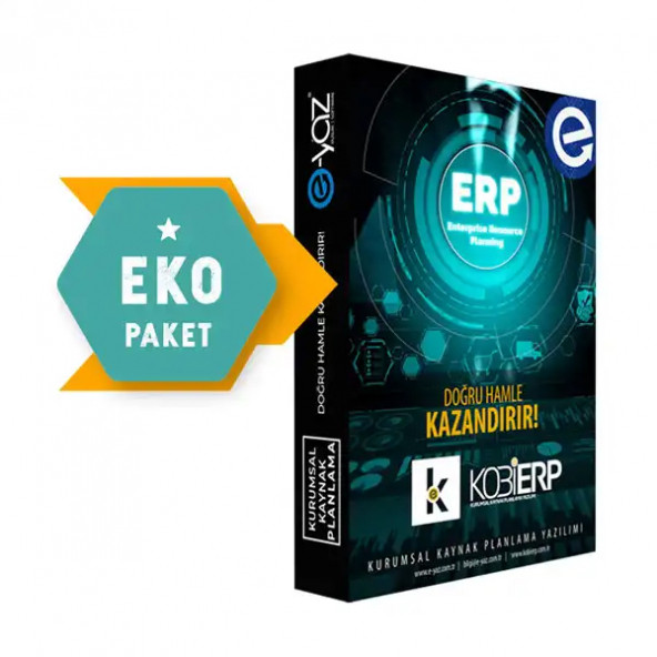 Kobierp Eko Paket Erp Yazılımı