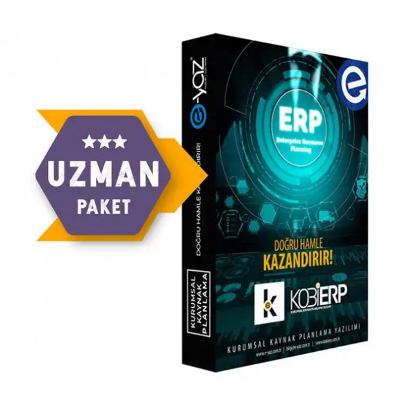 KobiErp Uzman Paket Erp Yazılımı