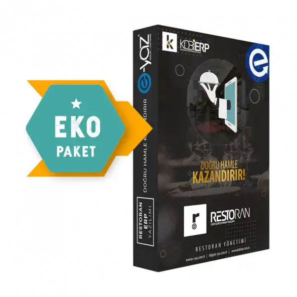 Resto Erp Eko Paket Restoran Yazılımı