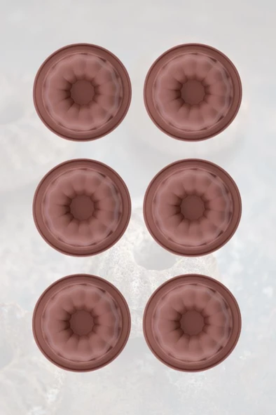 SİLİCOLİFE FAVORİ KEK KALIBI, 6'LI - 8