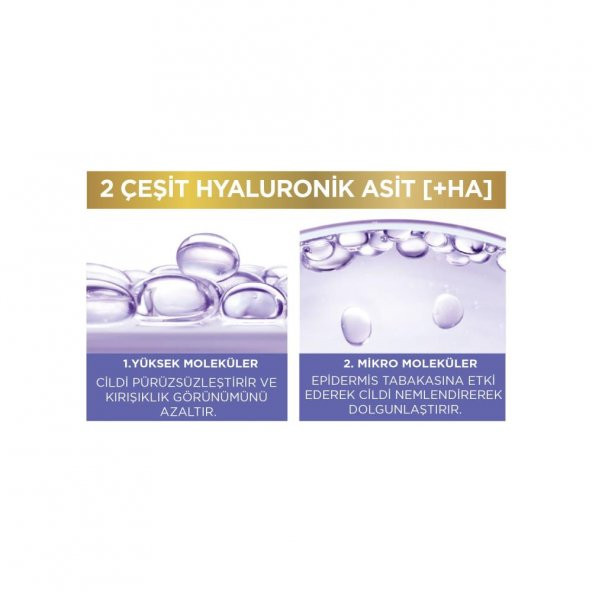 LOréal Paris Hyaluron Uzmanı Cilt Dolgunlaştıran Nemlendirici Krem GKF 20 50 Ml - 3