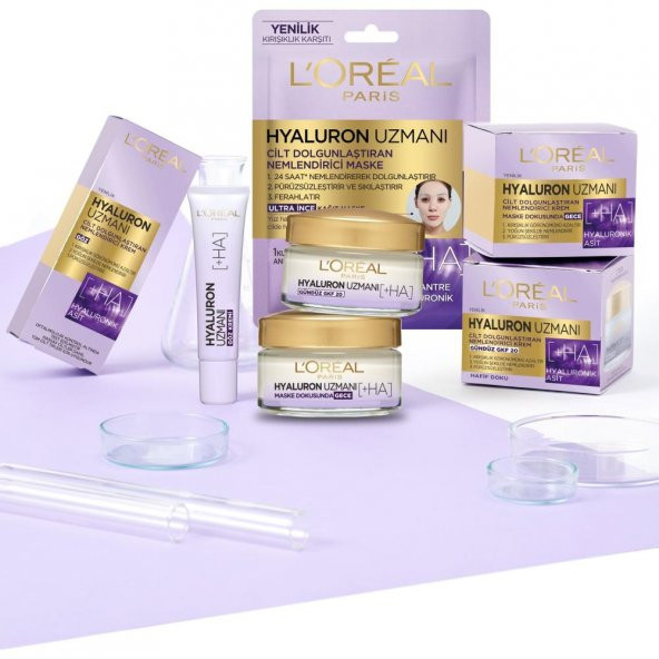 LOréal Paris Hyaluron Uzmanı Cilt Dolgunlaştıran Nemlendirici Krem GKF 20 50 Ml - 7