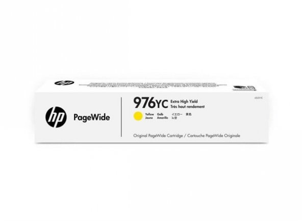 HP L0S31YC Ekstra Yüksek Kapasite Sarı Orjinal PageWide Kartuş (976YC)