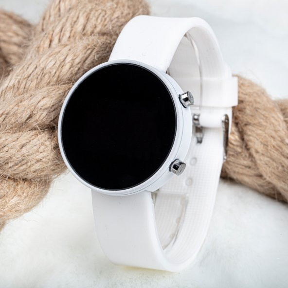 Spectrum! Watch Led White Unisex Silikon Bileklik Led Dijital Kol Saati ST-303480 - 4