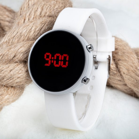Spectrum! Watch Led White Unisex Silikon Bileklik Led Dijital Kol Saati ST-303480 - 5