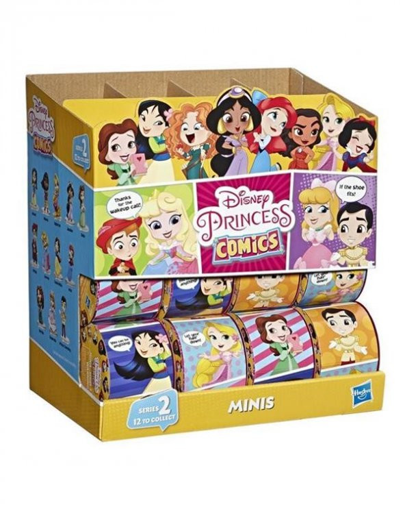 +3 Yaş Disney Prensesleri Mini Çizgi Film Sürpriz Kutu - 3