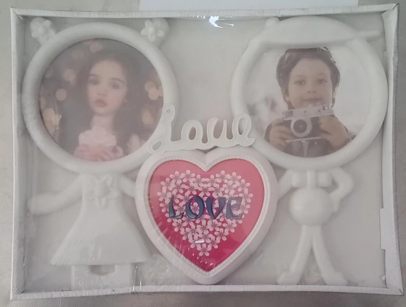 LEVA ÇERÇEVE KALPLİ LOVE GM-17-313 ( 25 X 34 cm )
