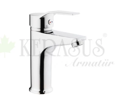 KERASUS MERCURY SERİSİ - MİX UZUN LAVABO BATARYASI 40Ø