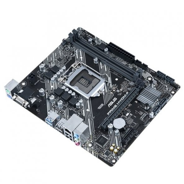 Asus Prime H410M-F Intel H410 1200 Pin DDR4 2933MHz Micro ATX Anakart - 1