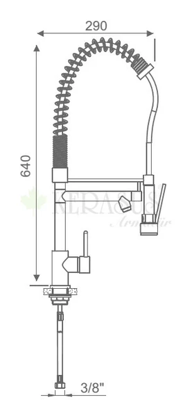 KERASUS TURKUAZ SERİSİ - ENDÜSTRİYEL EVYE BATARYASI - Resim 2