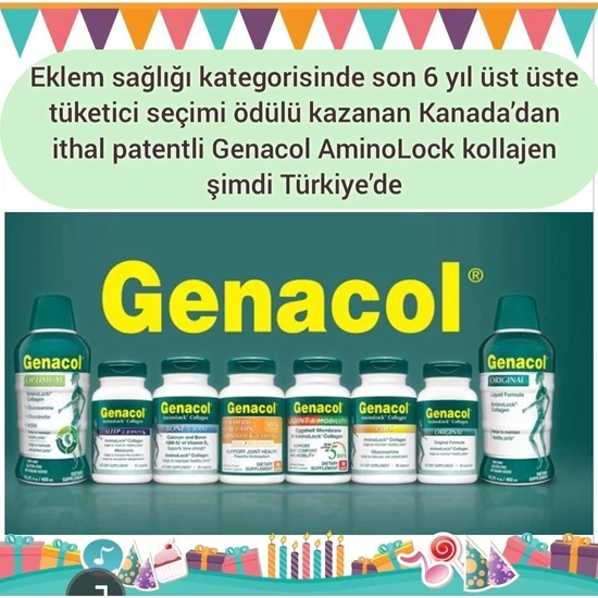 Genacol Curcumin Hidrolize Kollajen & Curcuminoids İçeren Takviye Edici Gıda (90 Kapsül) - 2