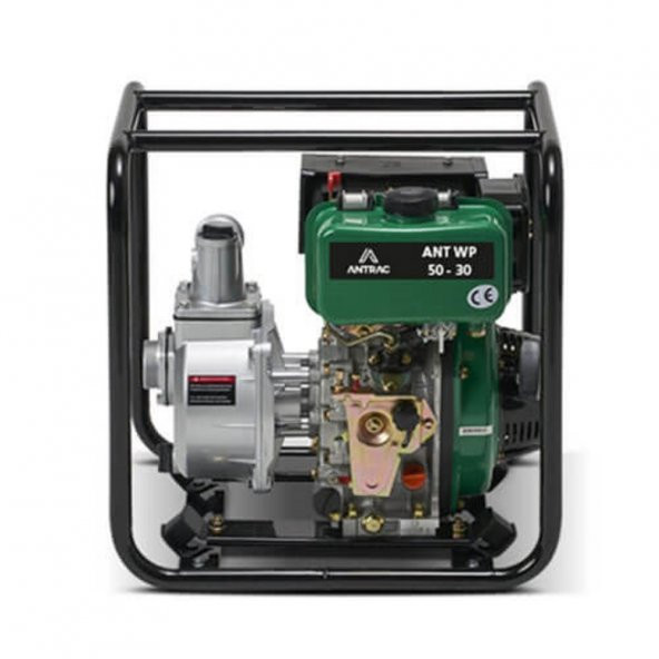 Antrac Wp50-30 Dizel Su Motoru İpli 2 Parmak - 1