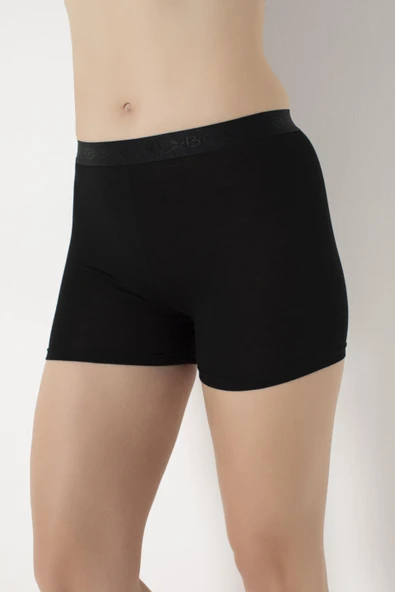 G-Box 944 Kadın Bambu Kısa Tayt - 5