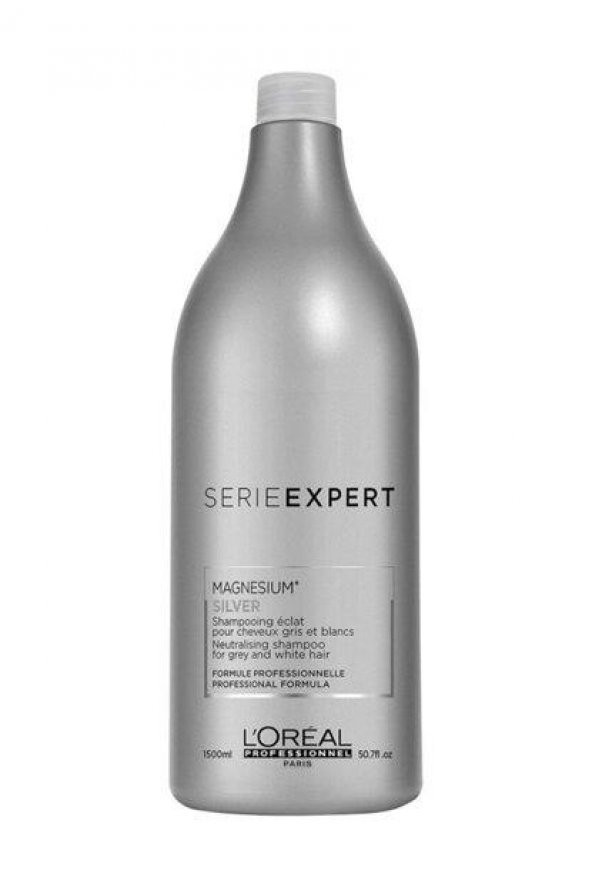 Loreal Serie Expert Magnesium Silver Silver Mor Şampuan 1500ML