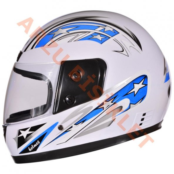 Motosiklet Kask Çeneli Boyunluklu Karışık Renk Beden:l Monero - 3