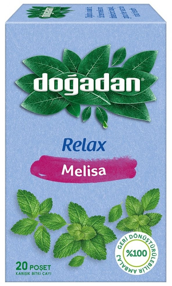Doğadan Melisa Çayı (20 Poşet)