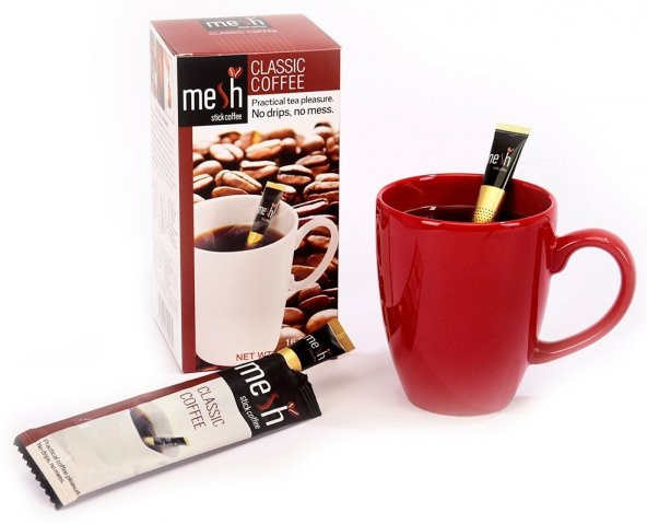 Mesh Stick Klasik Kahve (16lı Paket)