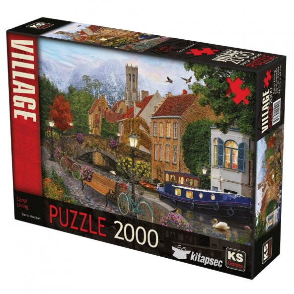 KS PUZZLE 2000 PARÇA CANAL LİVİNG 22509-5091 - 1