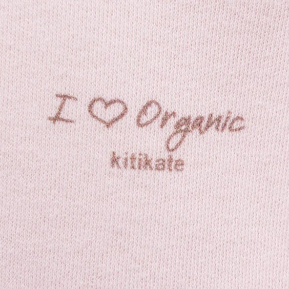 KitiKate Organik Basic Kruvaze Uzun Kol Body 77268 Pembe - 3