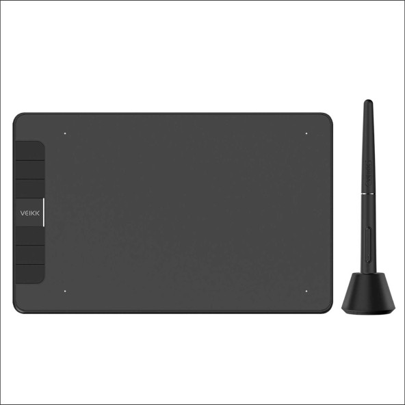 Veikk Vk640 6 X 4" 6 Kısayol Tuşlu Grafik Tablet + Kalem - 2