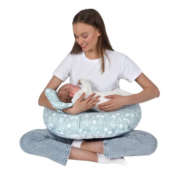 Sevi Bebe Emzirme Yastığı ART-76 Yaprak Desen - 3