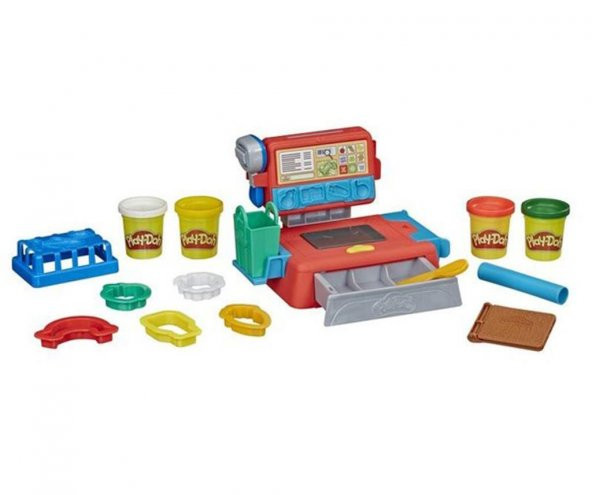 Hasbro Play-Doh Market Kasası Oyun Seti E6890 (1 Adet)