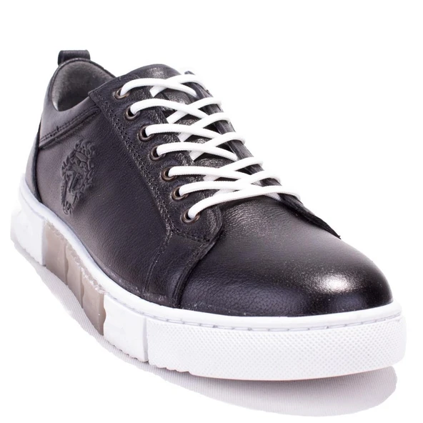 Dagoster DMA08-920CN Siyah Ortopedik Günlük Erkek Deri Ayakkabı ürün görseli 1