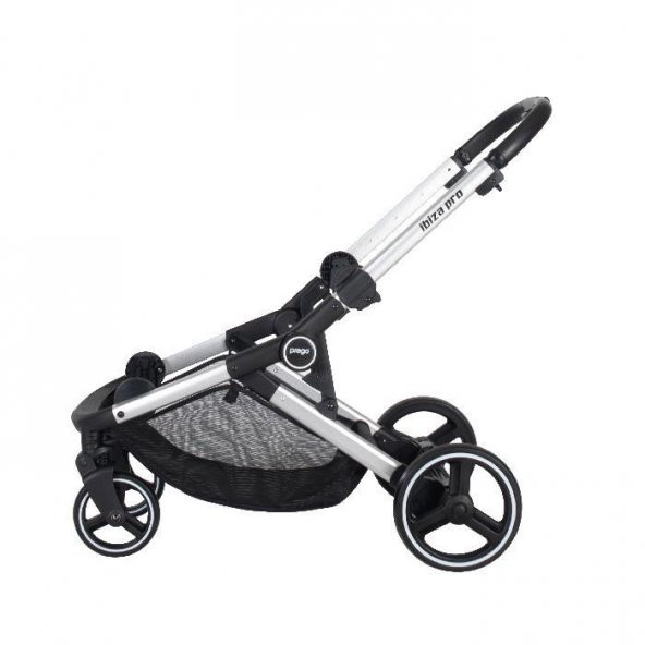 Prego 2071 İbiza Pro İkiz Bebek Arabası Siyah - 5