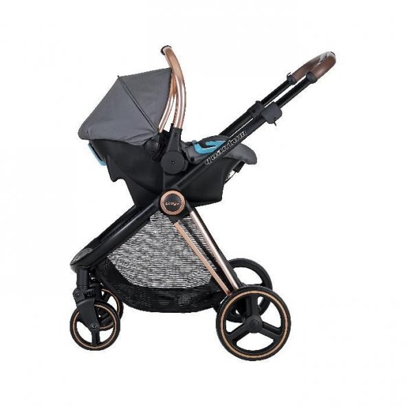 Prego 2069 Quantum Travel Sistem Bebek Arabası Gri - 4