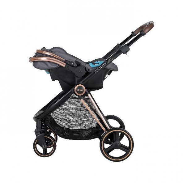 Prego 2069 Quantum Travel Sistem Bebek Arabası Gri - 5