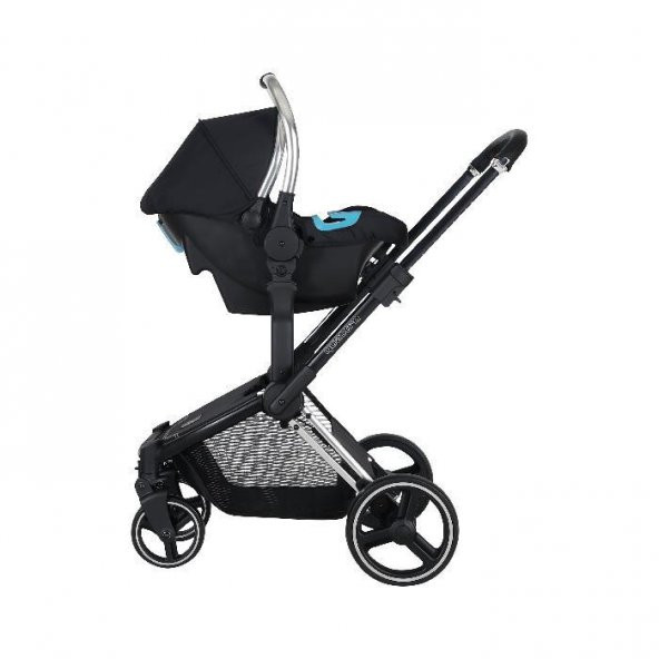 Prego 2079 Quattro Vip Travel Sistem Bebek Arabası Silver - 4