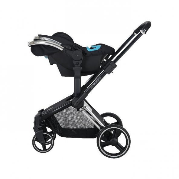 Prego 2079 Quattro Vip Travel Sistem Bebek Arabası Silver - 5