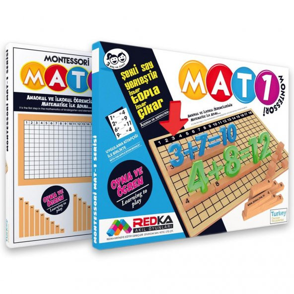 REDKA Mat-1 Zeka Mantık Ve Strateji Oyunu Akıl Oyunları