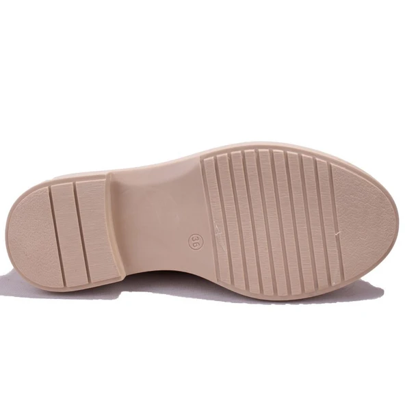 Dagoster DZA07-1181706CN Bej Günlük Spor Klasik  Kadın Ayakkabı - Resim 4