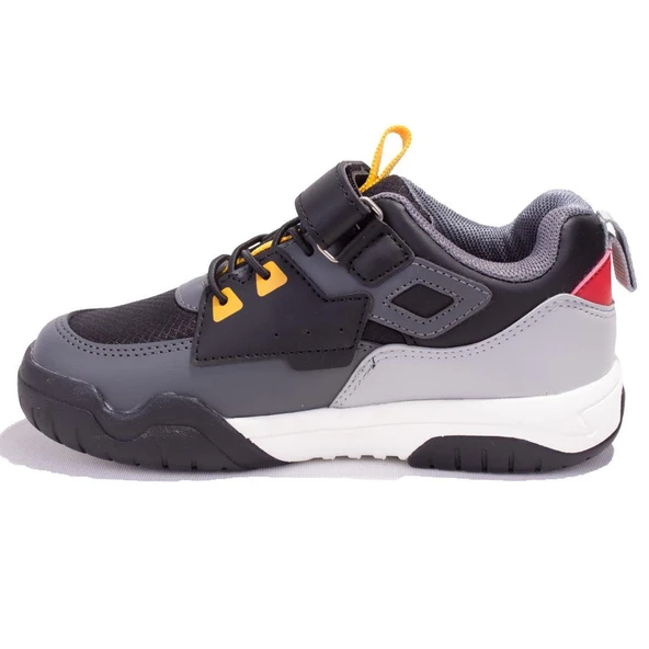 Vicco Orio 346F24K332CN Siyah Ortopedik  Günlük Erkek Çocuk Spor Ayakkabı - Resim 3