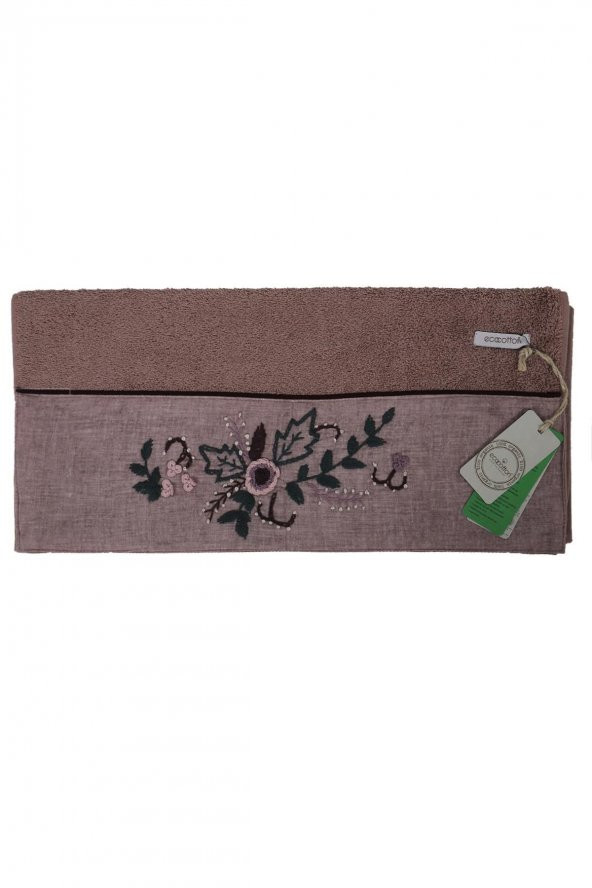 Ecocotton Organik Pamuk Havlu - Alvin Lila 80X150 - 2