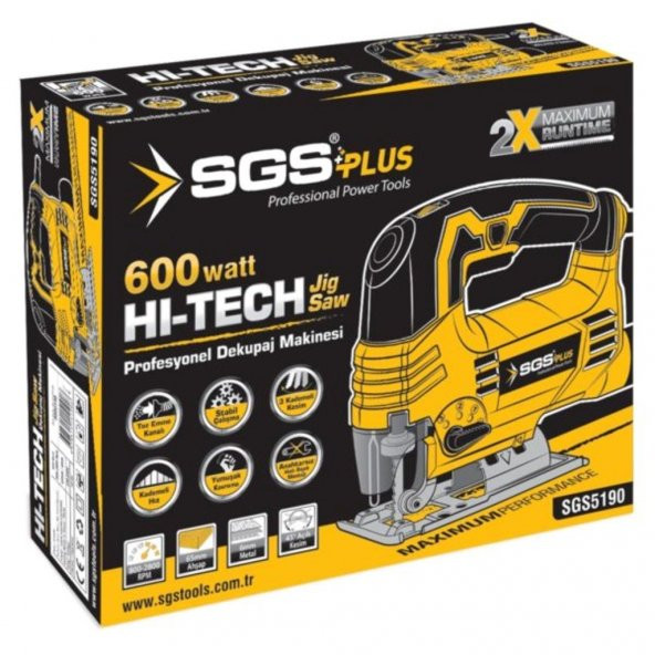 SGS Plus SGS5190 Dekupaj Testere - 6