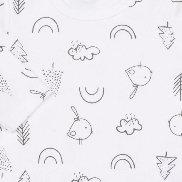 KitiKate Organik Birdy 3 lü Set 78909 Ekru - 2