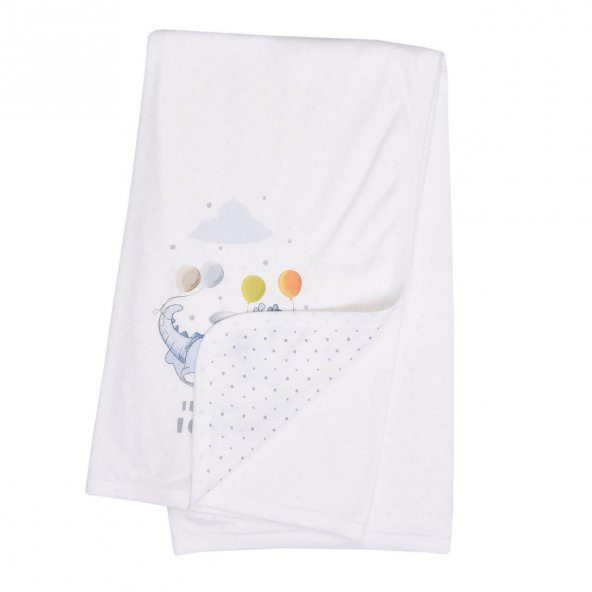 KitiKate Organik Jakarlı Battaniye 92653 Erkek - 2